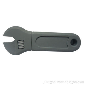 PVC 3D Wrench Shape USB Flash Disk
